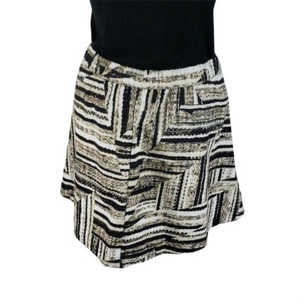 A.n.a Geometrical‎ Print Full Petite Large boho skirt